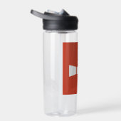 赤のRUST記号（白） ウォーターボトル (右面)