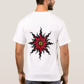赤のS Tシャツ (裏面)