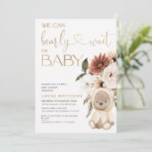 赤はっきりしたちゃんシャワーを待つことができるフローラ 招待状 (スタンド正面)