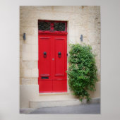 赤はっきりしたドアインマルチーズヴィレッジ ポスター (正面)