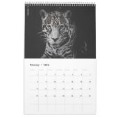 赤はっきりしたフローラ カレンダー (2月 2026)