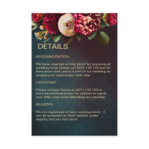 赤はっきりしたモダンフローラ