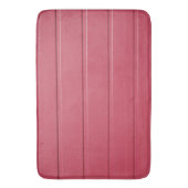 赤はっきりした浴用マット – 印象的な超豪華な バスマット (正面縦)