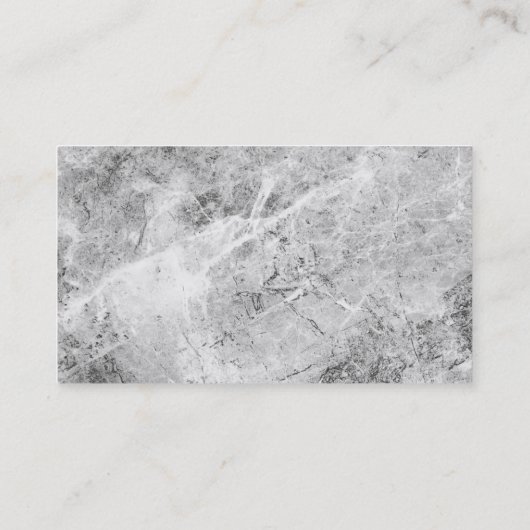 赤はっきりした灰色ホワイトモダンプロフェッショナルミニマル 名刺 (裏面)