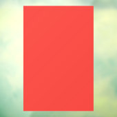 赤はっきりした無地の背景 ウィンドウサイン (シート3)