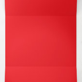 赤はっきりした色見本 | 背鮮やか無地の景 三つ折り招待状 (内部中)