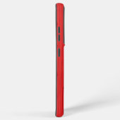 赤はっきりした雲母テクスチャデザイン SAMSUNG GALAXYケース (右側面)