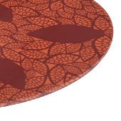 赤はオレンジのパターンを残します カッティングボード (角)