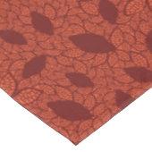 赤はオレンジのパターンを残します テーブルクロス (アングル)