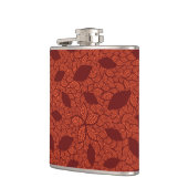 赤はオレンジのパターンを残します フラスク (左)