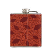 赤はオレンジのパターンを残します フラスク (裏面)