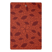 赤はオレンジのパターンを残します ミニクリップボード (裏面)