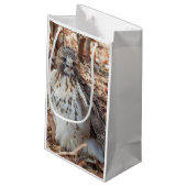 赤は倍増したタカの後につきました スモールペーパーバッグ (裏面アングル)