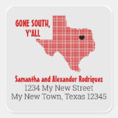 赤は南に移動し、すべての移動 スクエアシール (正面)