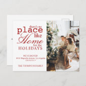 赤は引っ越しのホーム写真に勝る場所なし 案内ポストカード (正面/裏面)