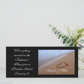 赤は砂の招待状のハートを揺すります 招待状 (スタンド正面)