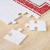 赤はJerzee第72を遊ばします ジグソーパズル (側面)