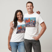 赤はRoyanフランスを航海します Tシャツ (ユニセックス)