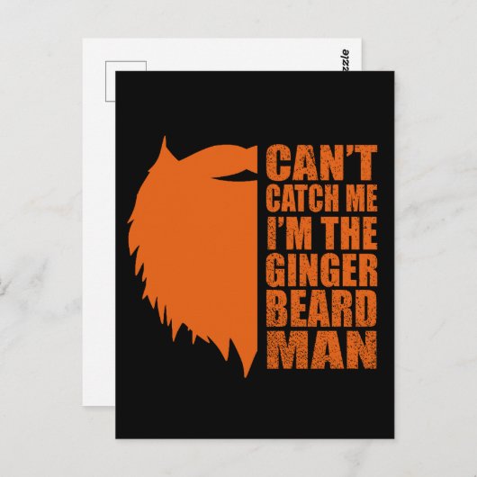 赤ひげの男についての面白い名言 ポストカード (正面/裏面)