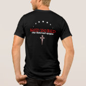 赤ひげの黒いメンズTシャツ トライブレンドＴシャツ (裏面)