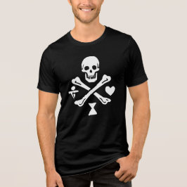 赤ひげの黒いメンズTシャツ トライブレンドＴシャツ
