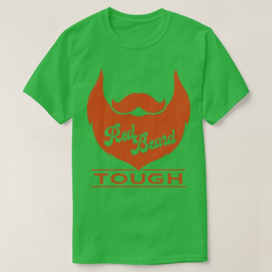 赤ひげ強い Tシャツ (デザイン正面)