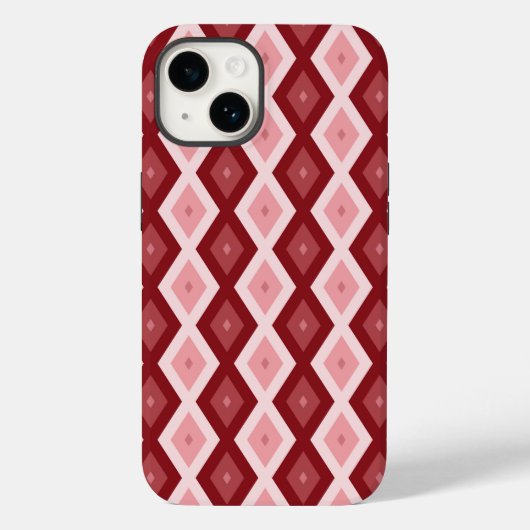 赤ひし形 Case-Mate iPhoneケース (裏面)