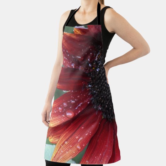 赤ひまわり エプロン (インサイチュ)