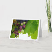 赤ぶどう緑離れ カード (正面)