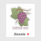 赤ぶどう シール (シート)