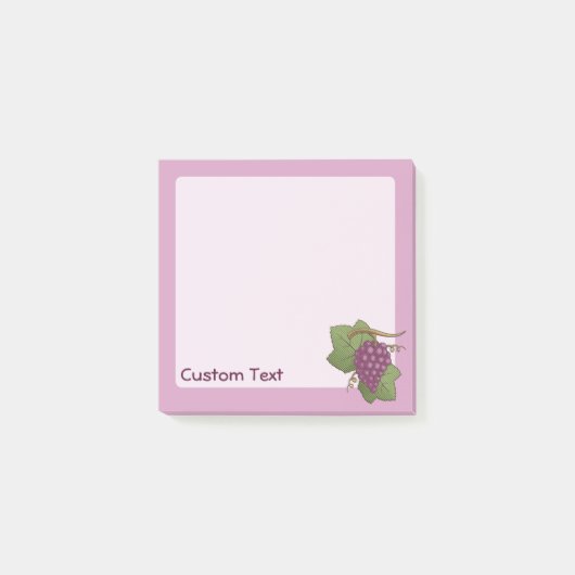 赤ぶどう ポストイット (正面)