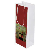 赤または白への答えはYesワイントートバッグ ワインギフトバッグ (正面アングル)