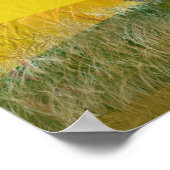 赤または緑のトラクター誕生日ポスター ポスター (角)