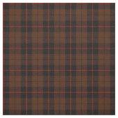 赤または黒のストライブ柄が付いている豊富なココヤシの茶色の格子縞 ファブリック (見本)