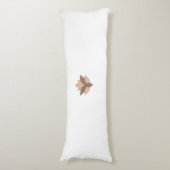 赤みがかったオレンジ、オレンジ色 ボディピロー (正面縦)