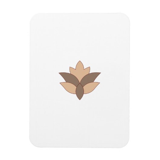 赤みがかったオレンジ、オレンジ色 マグネット (縦)