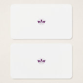 赤みがかったマゼンタの装飾 (正面&裏面)