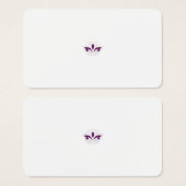 赤みがかったマゼンタの装飾 (正面&裏面)