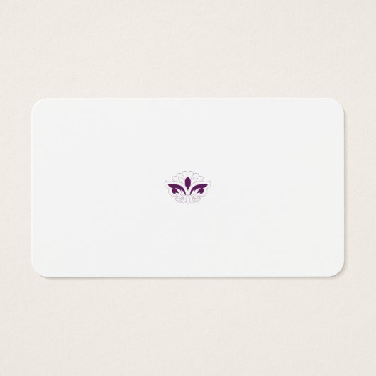 赤みがかったマゼンタの装飾 (正面)