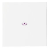 赤みがかったマゼンタの装飾 フォトキューブ (右)