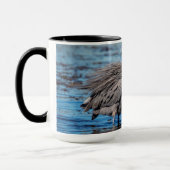 赤みを帯びたエグレットオンノースビーチ マグカップ (左)