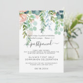 赤みを帯びた夏|延期された通信会の発表 招待状 (スタンド正面)