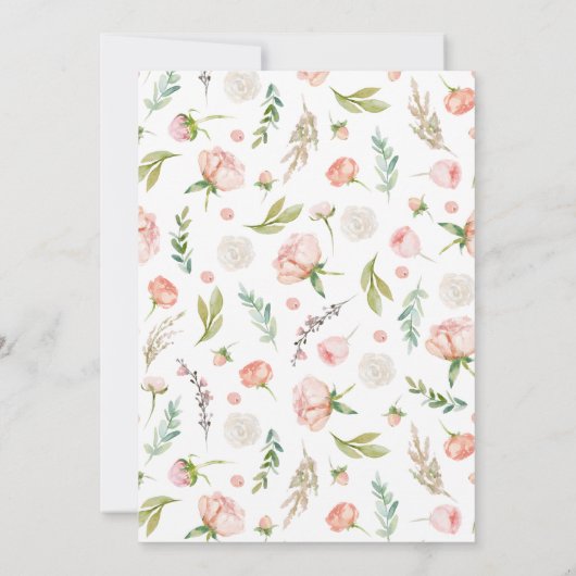 赤みを帯びた夏|延期された通信会の発表 招待状 (裏面)