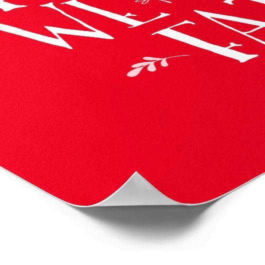 赤やる気を起こさせるライフ引用文書道ポスター ポスター (角)