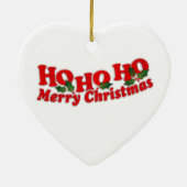 赤ゆっくり進られたトナカイの赤い及びピンクのオーナメント セラミックオーナメント (裏面)