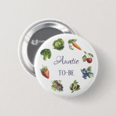 赤よくはしゃぐちゃんシャワーになる白い庭 缶バッジ (正面&裏面)