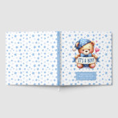 赤よくはしゃぐちゃんシャワーの少年向けゲストブック ゲストブック (全面)