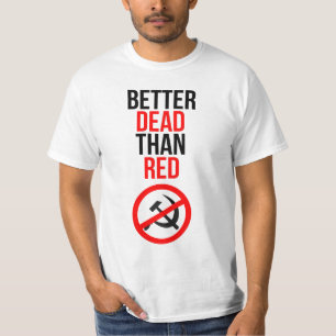 赤よりよい死者 Tシャツ