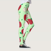 赤りんごと半生りんごレギンス レギンス (右)