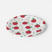 赤りんごと半生りんご ペーパープレート (アングル)